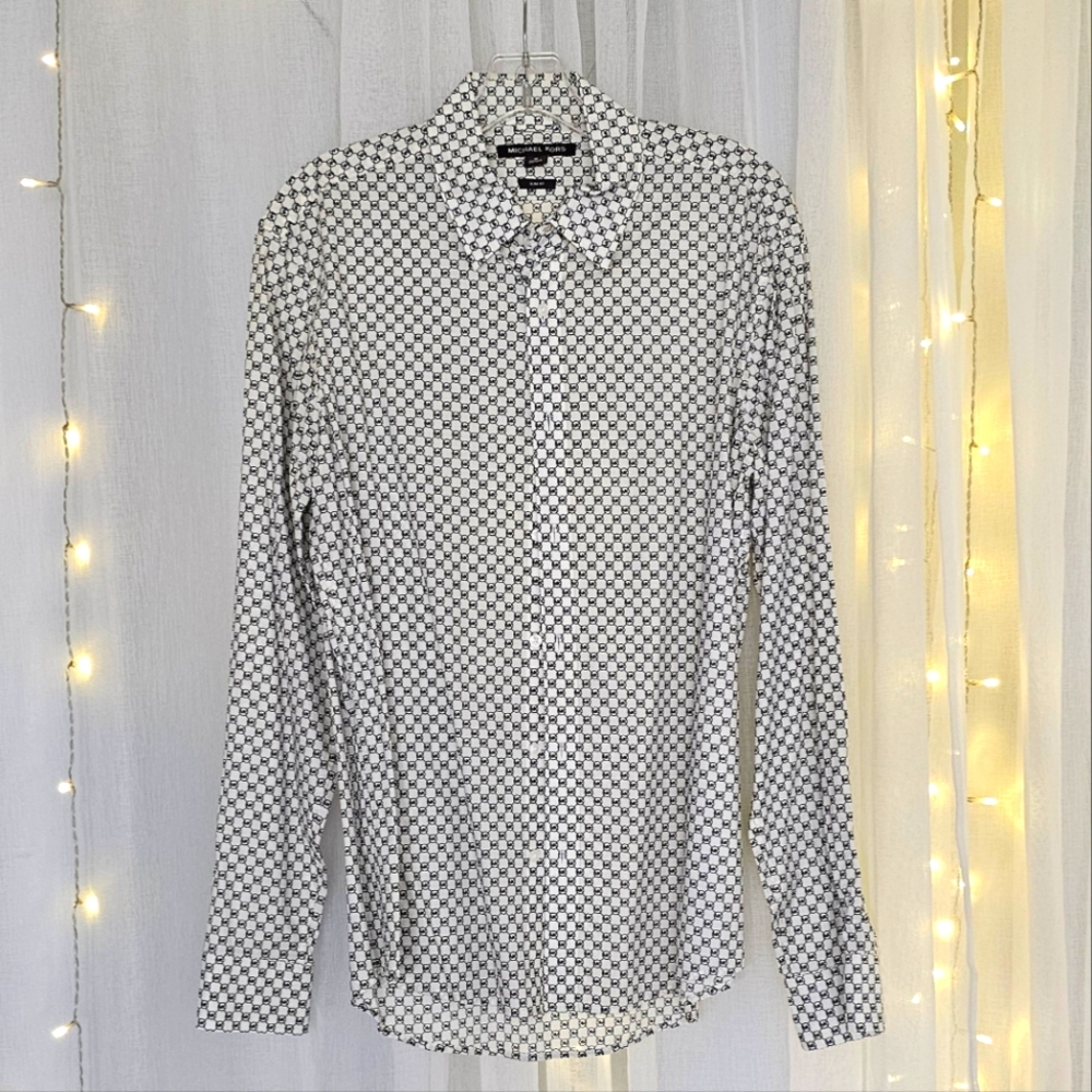 Michael Kors, trim scratch, M , long sleeve shirt